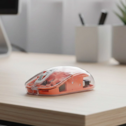 Mey İthalat® Minimal Tasarımlı Kablosuz Mouse Günlük ve Ofis Kullanımı