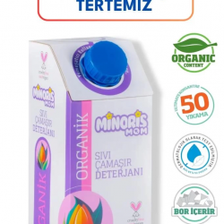 Mey İthalat®  MOM Organik Sıvı Çamaşır Deterjanı 1 Lt 50 Yıkama