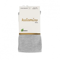 Mey İthalat®   Kız Bambu Külotlu Çorap K30207 Gri