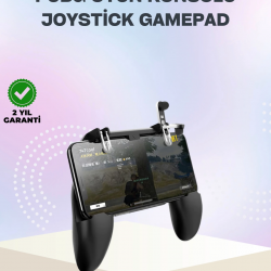 Mey İthalat® Mobil Oyunlar İçin Joystickli Ergonomik Gamepad Kontrol Cihazı