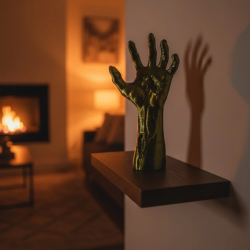 Mey İthalat® Modern Tasarım El Figürü 3D Dekoratif Biblo Koleksiyonluk