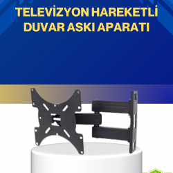 Mey İthalat® Modern Tasarım Hareketli TV Duvar Askı Aparatı