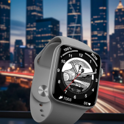 Mey İthalat® Modern Tasarımlı Akıllı Saat Uzun Pil Süresi ve Net Ekran