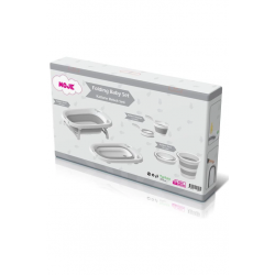 Mey İthalat®   Katlanır Küvet Seti Gri