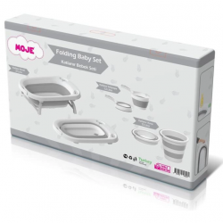 Mey İthalat®   Katlanır Küvet Seti Gri