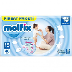Mey İthalat®   Bebek Bezi Fırsat Paketi 5 Beden 11-18 Kg 48 Adet