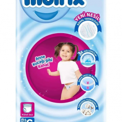 Mey İthalat®   Külot Bez Ultra Fırsat Paketi 6 Beden 15+ Kg 58 Adet