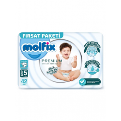 Mey İthalat®   Premium Bebek Bezi Fırsat Paketi 5 Beden 11-18 Kg 42 Adet