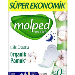Mey İthalat®   Pure&Soft Gece Ped Süper Eko 16 Adet