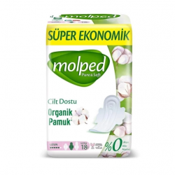Mey İthalat®   Pure&Soft Ped Uzun Süper Eko 18 Adet