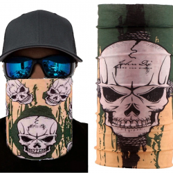 Mey İthalat® Motorcu Boyunluk Baf Buff Bandana 25x48 cm Model 5