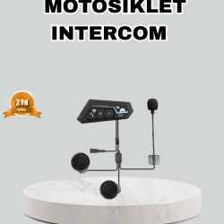Mey İthalat® Motosiklet Kaskı İçin Bluetooth Kulaklık – Kablosuz, Mikrofonlu, Gürültü Azaltmalı BT22