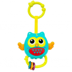 Mey İthalat® Müzikli ve Işıklı Çıngıraklı Baykuş Puset Oyuncağı