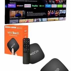 Mey İthalat® Mx Box Android Tv Media Sound 4K Ultra HD Görüntü Kaliteli