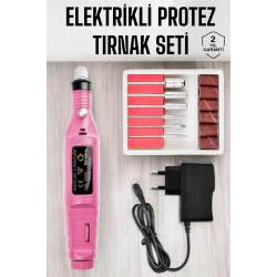 Mey İthalat® Nasır Temizleyici Manikür Pedikür Seti Elektrikli USB Girişli