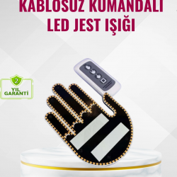 Mey İthalat® Naylon Bantlı Kolay Montajlı Araç Jest Işığı