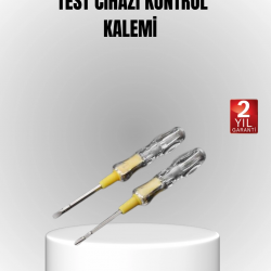 Mey İthalat® Neon Işıklı Elektrik Kontrol Kalemi