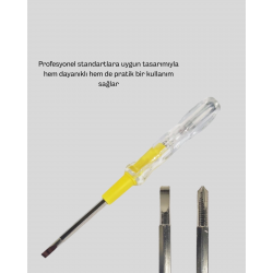 Mey İthalat® Neon Işıklı Elektrik Kontrol Kalemi