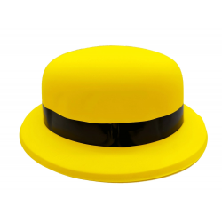 Mey İthalat® Neon Partisi Sarı Renk Melon Plastik Parti Şapkası