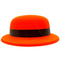 Mey İthalat® Neon Partisi Turuncu Renk Melon Plastik Parti Şapkası