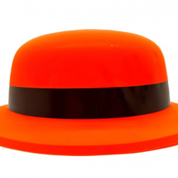 Mey İthalat® Neon Partisi Turuncu Renk Melon Plastik Parti Şapkası