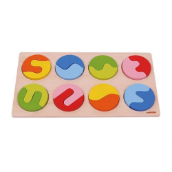 Mey İthalat® 1012-SKC Chiva, Parça Bütün Daire Tamamlama - Ahşap