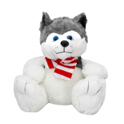 Mey İthalat® 1030 Oturan Husky Atkılı Köpek 30 cm