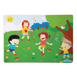 Mey İthalat® 1276-CS Chiva, İlkbahar Ahşap Yer Puzzle