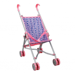 Mey İthalat® 1816 Katlanabilir Kalpli Metal Bebek Puseti