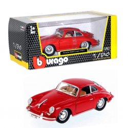 Mey İthalat® 22079 1:24 Porsche 356B Coupe 1961 Araba