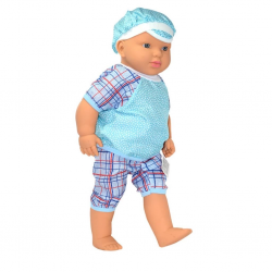 Mey İthalat® 2251 Gamze, Konuşan Aliş Erkek Kel Bebek 55 cm