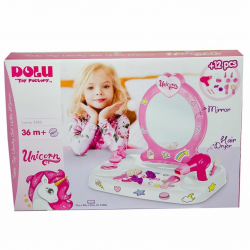 Mey İthalat® 2563 OYUNCAK UNICORN MASAÜSTÜ AYNALI