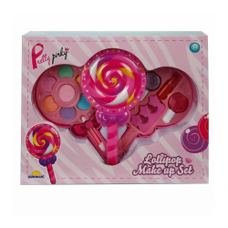 Mey İthalat® 2598 Lolipop Şekilli 2 Katlı Makyaj Güzellik Seti