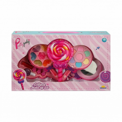 Mey İthalat® 2600 Lolipop Şekilli 4 Katlı Makyaj Güzellik Seti