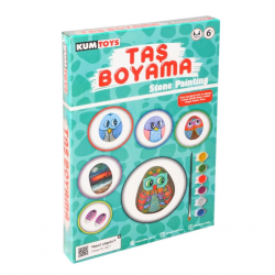 Mey İthalat® 5307 Taş Boyama - Stone Painting / +6 yaş