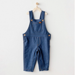 Mey İthalat®   AC25934 Casual Bebek Salopet İndigo