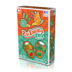 Mey İthalat® BE233 , Sol Elim Sağ Elim 2si1 arada Bağcıklarım / +3 yaş