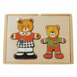 Mey İthalat® CS-3528 AYICIK ELBİSE GİYDİRME