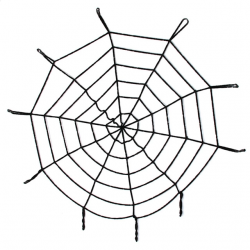 Mey İthalat® Halloween Cadılar Bayramı Örümcek Ağ Dekor Siyah 1.5 Metre