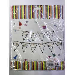 Mey İthalat® Happy Birthday To You Flama Bayrak Süs