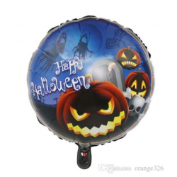 Mey İthalat® Happy Halloween Balkabağı Folyo Balon 18 inç