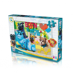 Mey İthalat® PDP709 Puppy Dog Pals 50 Parça Çocuk Puzzle - Puzzle