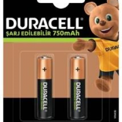 Mey İthalat®   Şarj Edilebilir Pil 2'Li AAA 750 mAh
