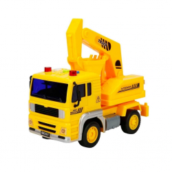 Mey İthalat® NessiWorld Sesli ve Işıklı İnşaat Araçları 20 cm