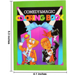 Mey İthalat® Sihirli Defter Sihirli Kitap İlizyon Oyunu Sihirli Oyun Defteri 13x10 cm