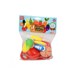 Mey İthalat® URT007-PVC-1AB KESİLEBİLEN SEBZE MEYVE 3 PCS