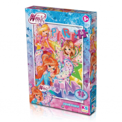 Mey İthalat® WINX709 Winx 50 Parça Puzzle -