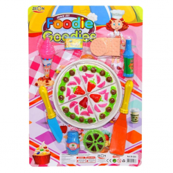 Mey İthalat® ZN-3098 Kartela Pasta Oyun Seti -Nizam