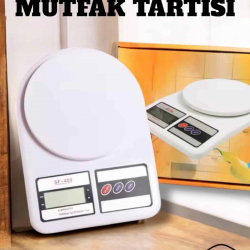 Mey İthalat® Net LCD Ekran ve Otomatik Kapanma Özelliği ile Uzun Ömürlü Dijital Mutfak Tartısı