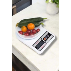 Mey İthalat® Net LCD Ekran ve Otomatik Kapanma Özelliği ile Uzun Ömürlü Dijital Mutfak Tartısı